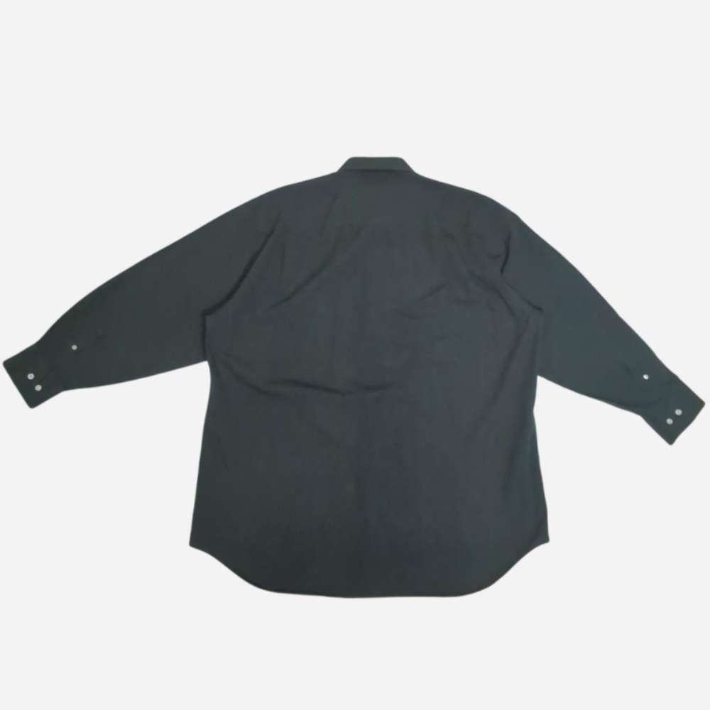 Vintage 90’s Christian Dior button down shirt in dark green - Picture 2 of 3